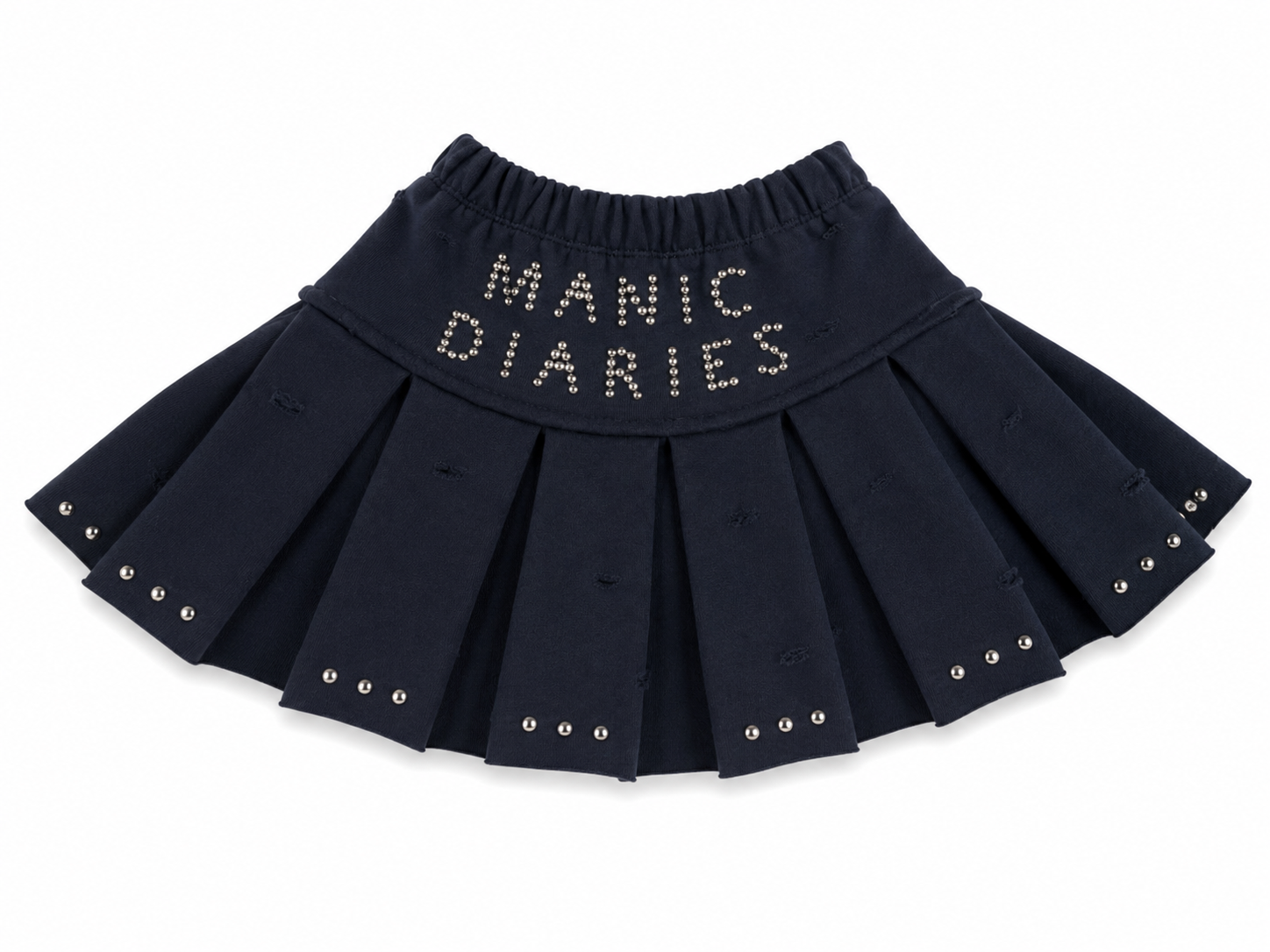 MetalHead Distressed Skirt