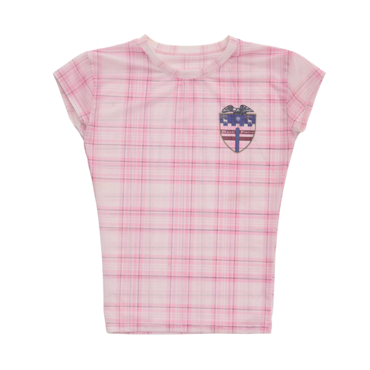 Catholic School Mesh Top
