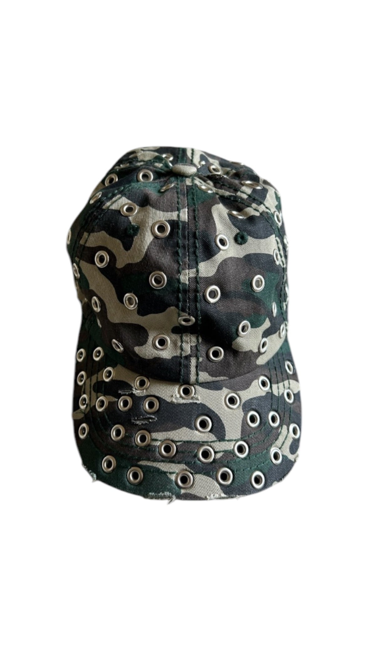 METAL STABBED THRASHED CAP