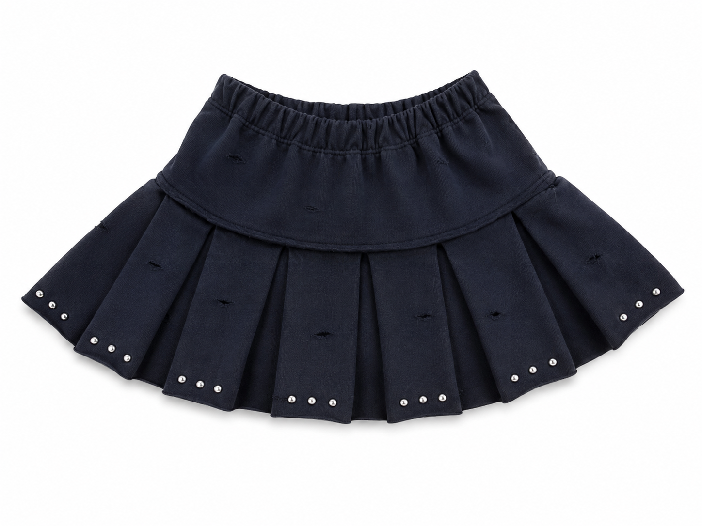 MetalHead Distressed Skirt