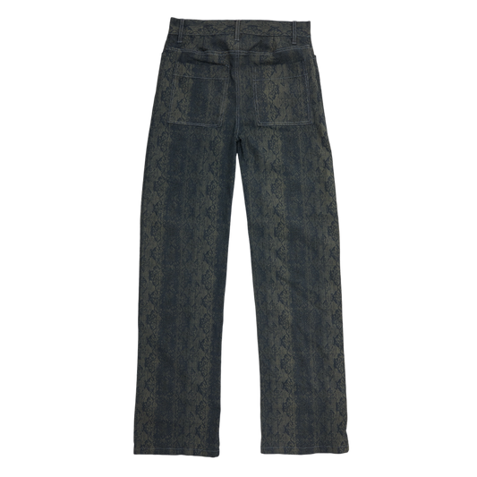 Serpent Wide Leg Denim