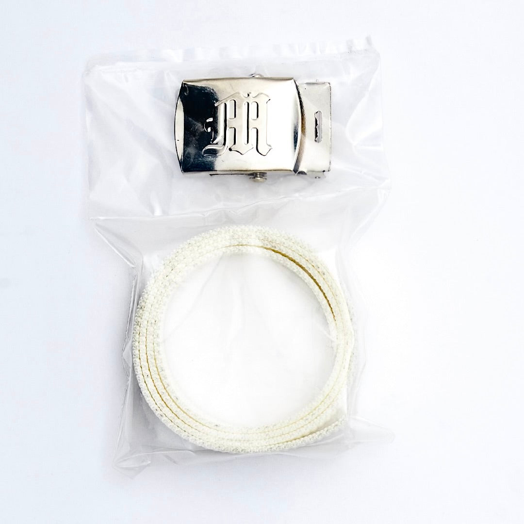 Sterling Silver Old English Belt