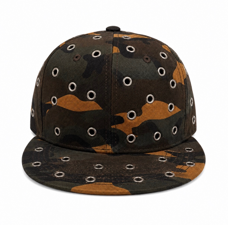 Metal Head Fitted Cap
